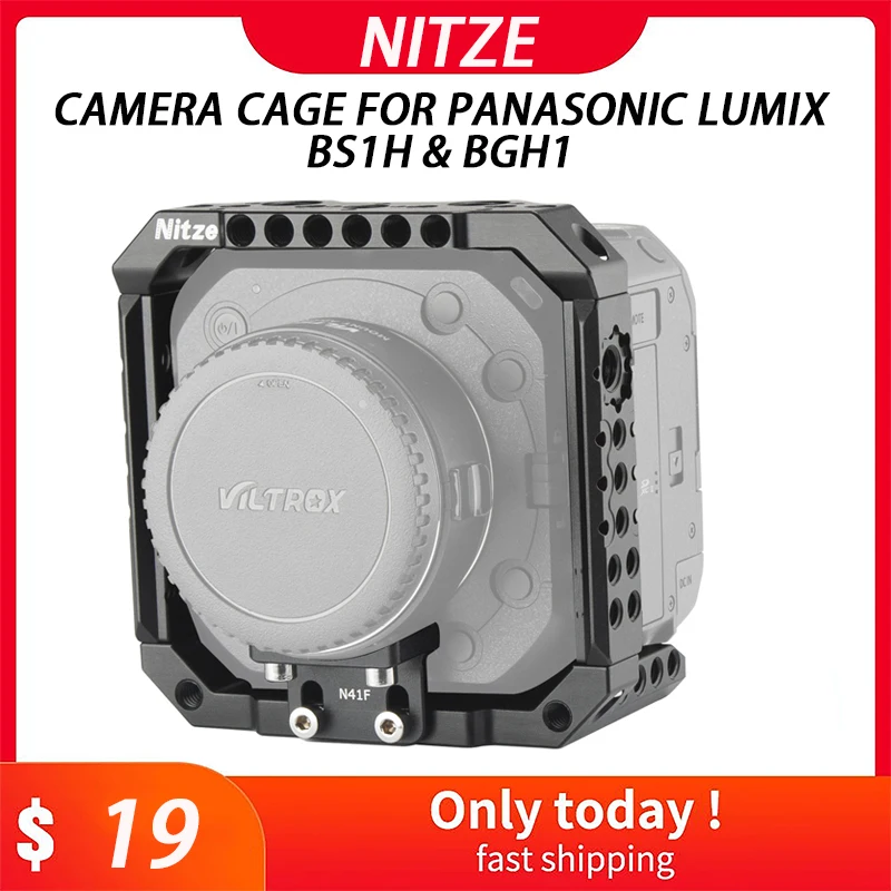 Panasonic lumix bs1h & bugh1-T-P01B用ナイトカメラケージ