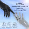 Sun Protection Gloves for Men and Women, Summer Outdoor UV Protection, Driving, Non-slip Touch Screen Cycling Gloves 3
