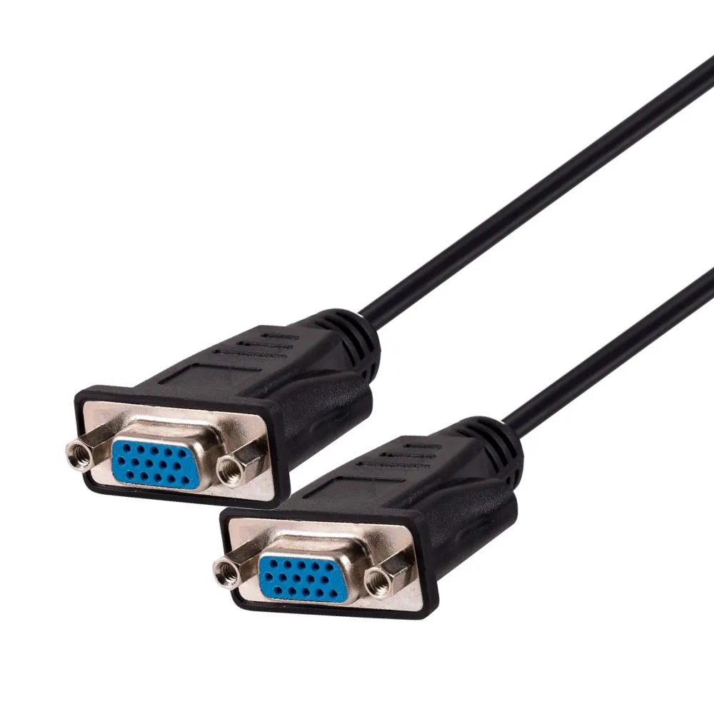 VGA Cable VGA Extension cable 23CM Short VGA female to female Extension Cord Passive Extender For PC laptop Monitor
