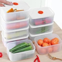 Boîtes de conservation des aliments au réfrigérateur pour viande et fruits surgelés, conservation des aliments frais, outils de stockage de cuisine essentiels sous-emballés portables. 5