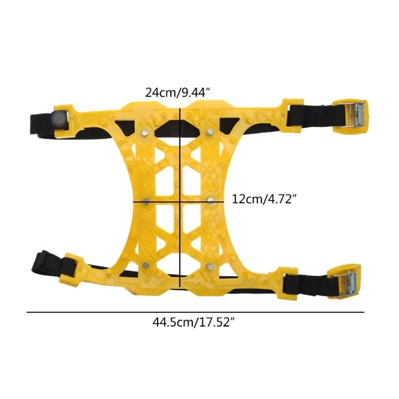 1PC Winter Truck Car Snow Chain Tire Anti-skid Belt Easy Installation