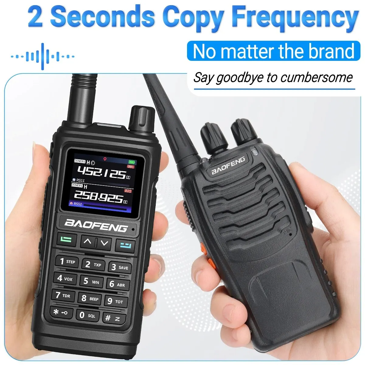 Baofeng UV 17 Pro GPS Walkie Talkie Air Full Band Long Range Wireless Copy Frequency Two Way Radio Type-C UV K5 Plus Ham Radio 4
