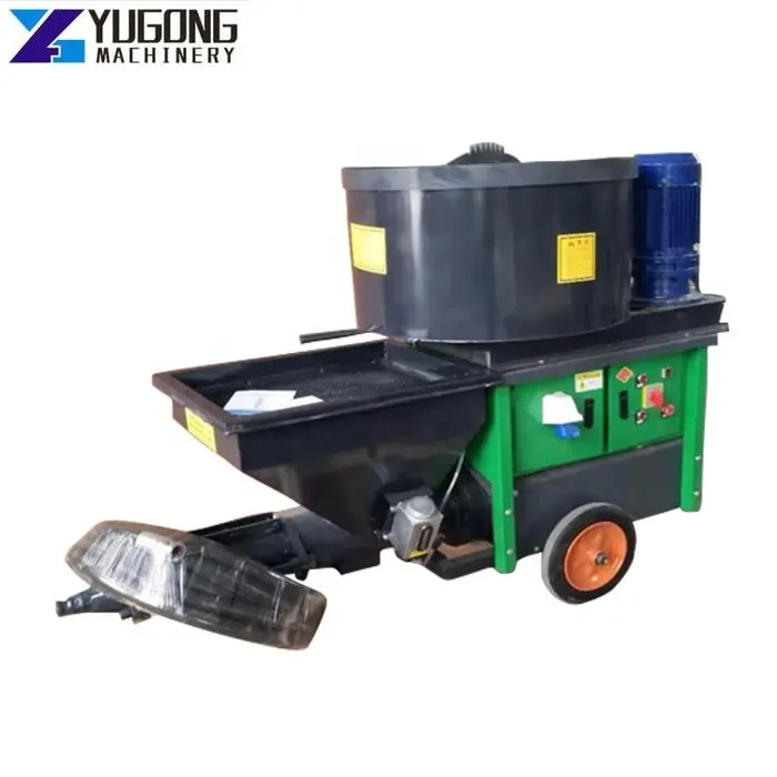 

YG Mortar Spray Machine Cement Machine For Spray Wall High Efficiency Mortar Cement Spraying Machine Electric Plastering Machine