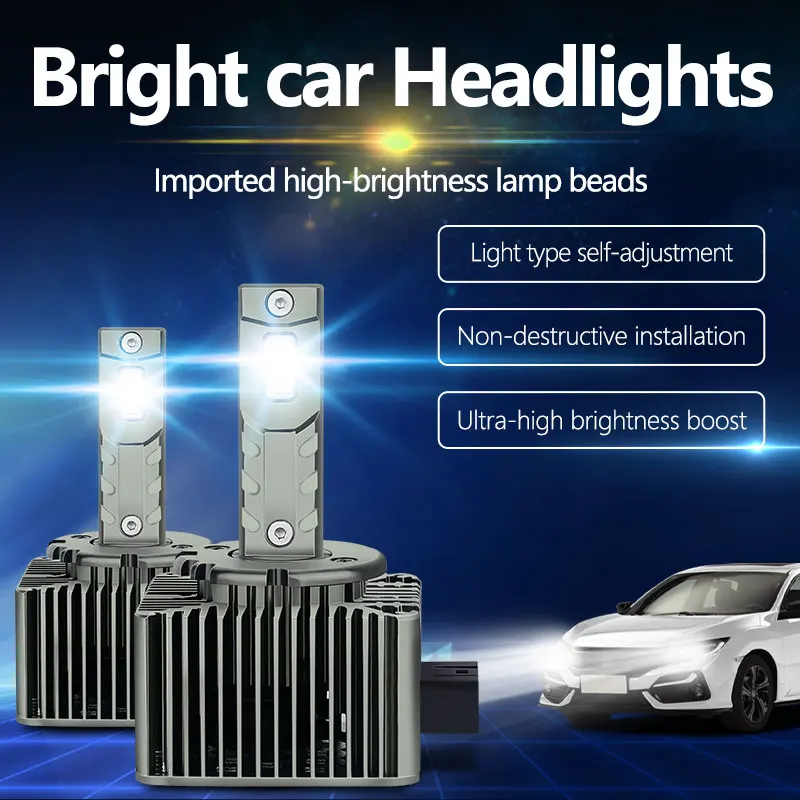70w 16800Lm d1s led canbus 6000k led d3s xenon headlight D1R d2s D2R led  lamp d4s led D8s car headlamp d5s hid led headlight - AliExpress