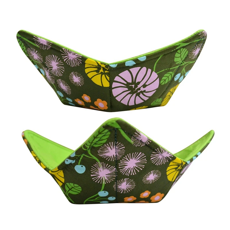 

4 Pcs Microwave Safe Bowl Mat Pad Holder Heat Resistant Bowl Cozy Supplies Utensil Bowl Cozy Holder