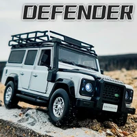 1:32 Defender 2010 Off-road Alloy Car Model Diecasts & Toy Vehicles Toy Cars For Children Collection Gifts Boy Toy 1