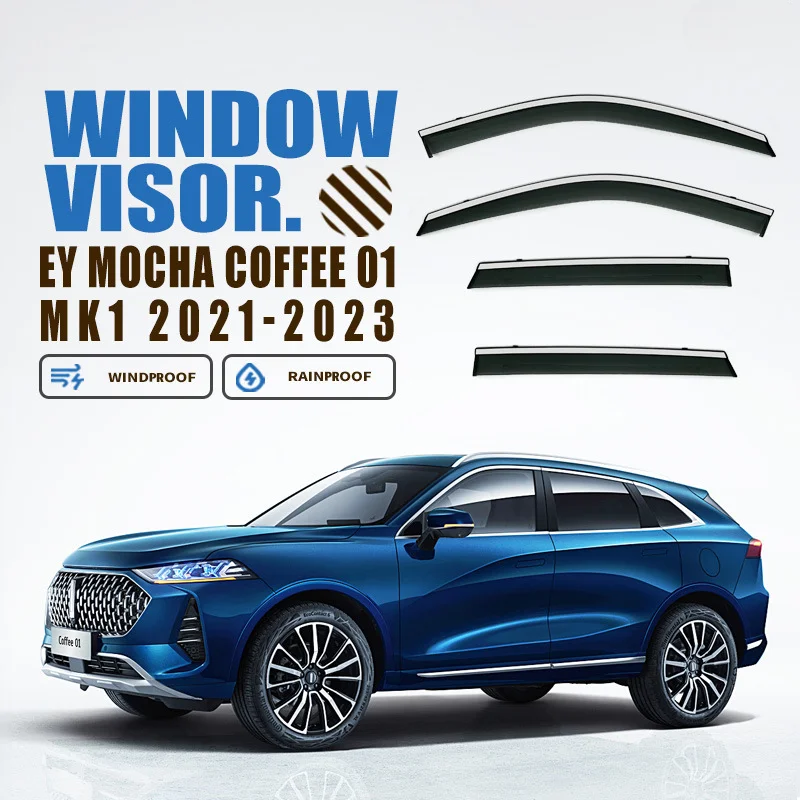 

Ветрозащитный козырек для окон Great Wall Wey Mocha Coffee 01