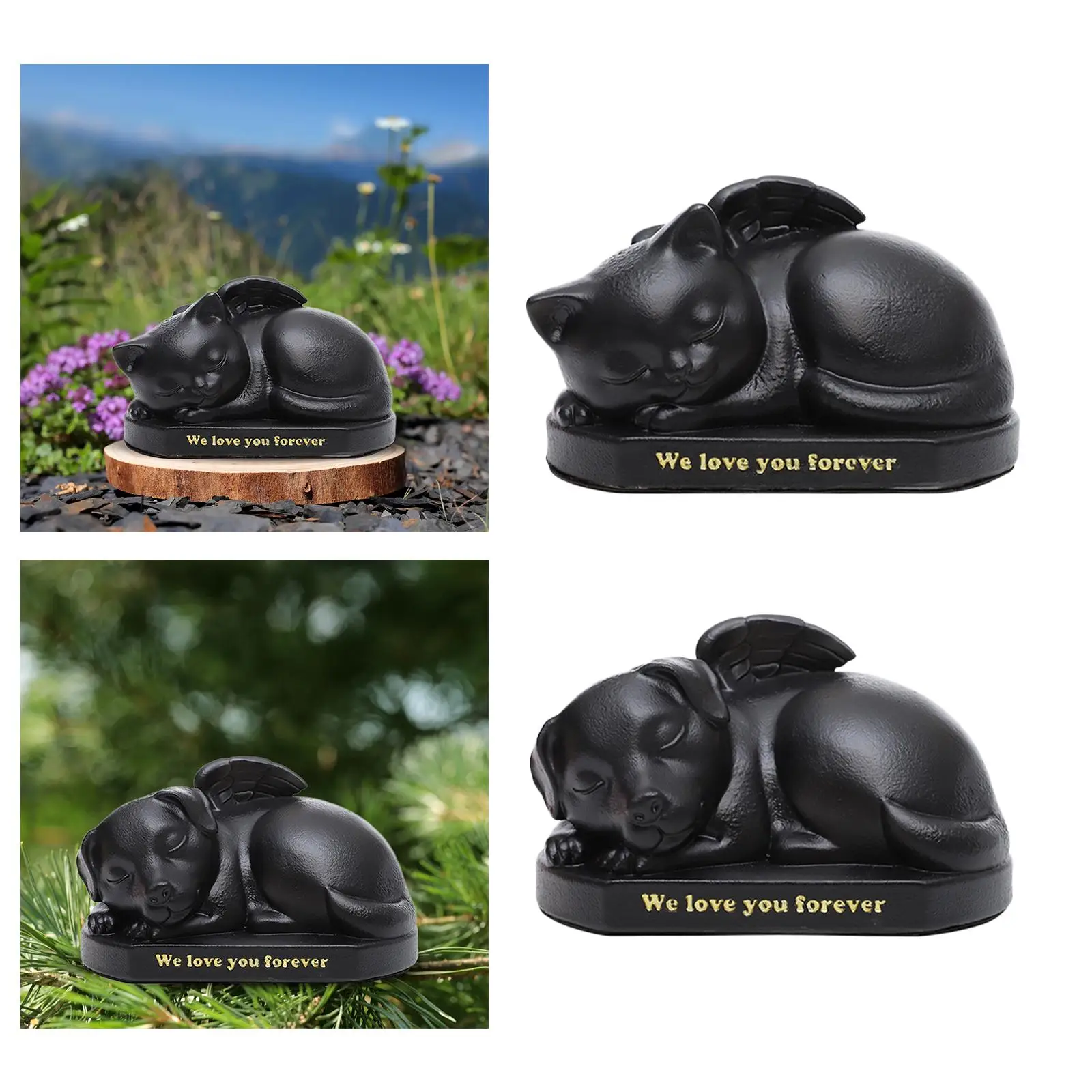 Pet Urns Loose Memorial Pets Gift Sympathy Retain Memories Cremation Memorial Urn for Living Room Home Backyard Lawn Indoor cremation urn pet memorial stones