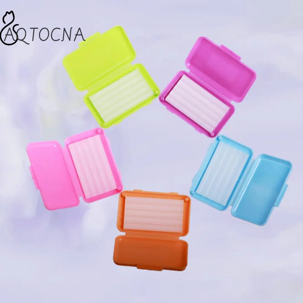 

5Pcs Dental Orthodontics Ortho Wax Mint Mix Scent For Braces Bracket Gum IrritationTeeth Whitening Oral Hygiene Tool