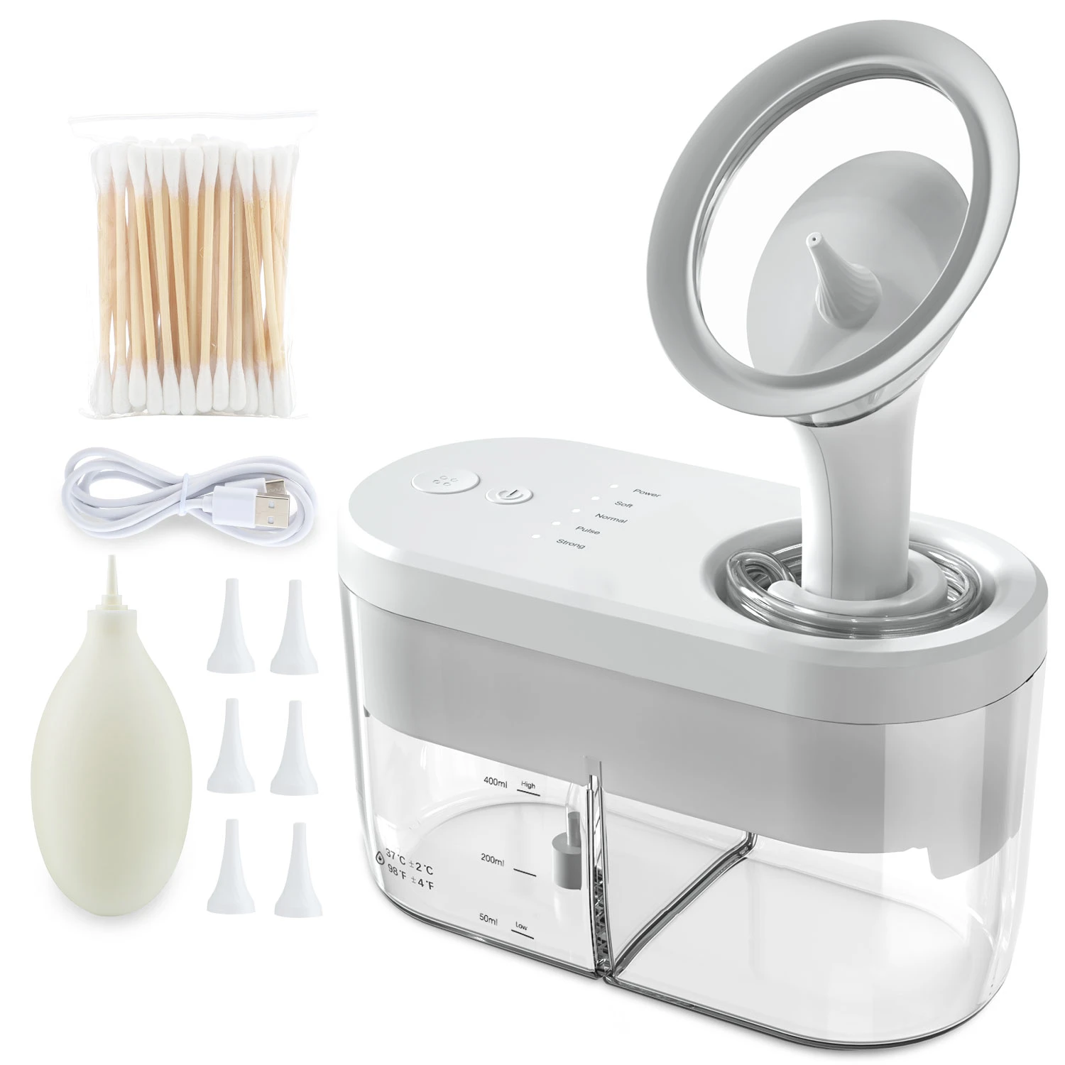 Electric Ear Water Cleaner Earwax Ear Wax Removal Irrigation System