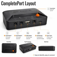 Kit d'éclairage solaire portable Grennova, complet, avec 2 ampoules LED à interrupteur indépendant, chargeur USB pour le camping, la tente, les pannes de courant 5