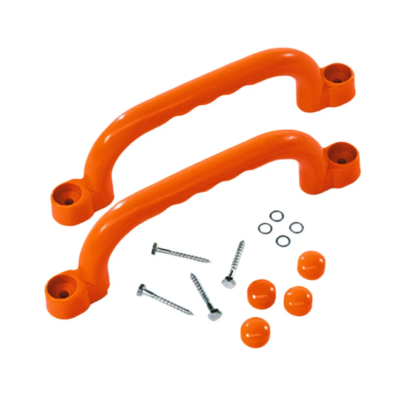 2x Playground Accessories Swing Set Attachments Multipurpose Playhouse Grab Handle Bar for Park Tree House Climbing Outside