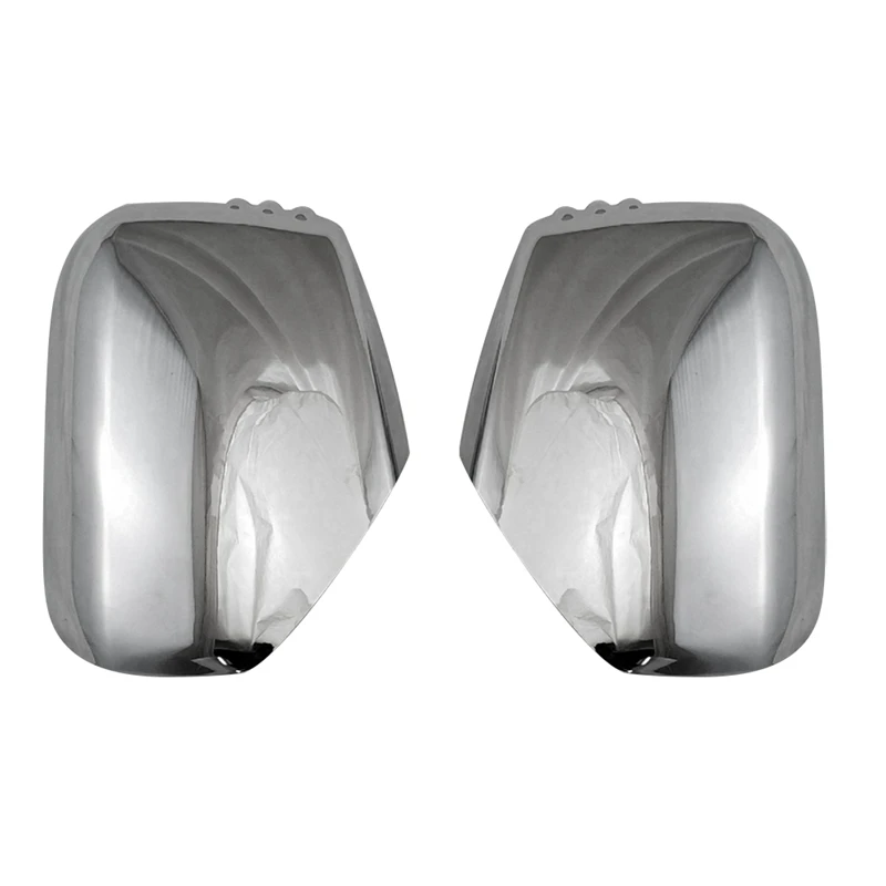 Car Door Rearview Mirror Cover Paste Type Door Wing Mirror Cap For Mitsubishi Triton L200 2005-2014 Pajero Sport 2011