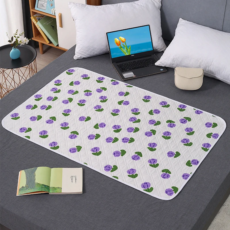 Multi-sizes 70-200cm Waterproof Mattress Urine Mat Adult Women Menstrual Pad Bed Sheet Protector Elder Disabled Baby Urine Mat 5