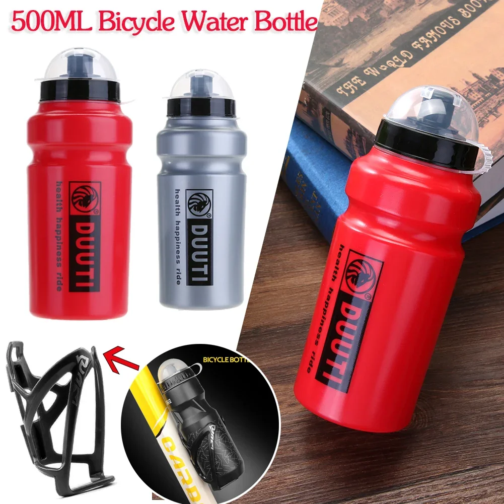Water Bottle Bicycle Water Bottle Sports Bottle 500ML Water Bottle Bike Bicycle Drink Cup Stand Kettle Water Bottle Outdoor Sport Drink Jug Bike Cycling Rack Holder