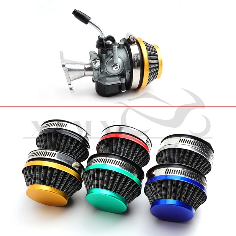 Motorcycle 37 49 50 80 Cc 2 Stroke Water Cooled Carb Carburetor With Intake Pipe Air Filter For Mini Moto Dirt Pocket Bike Atv