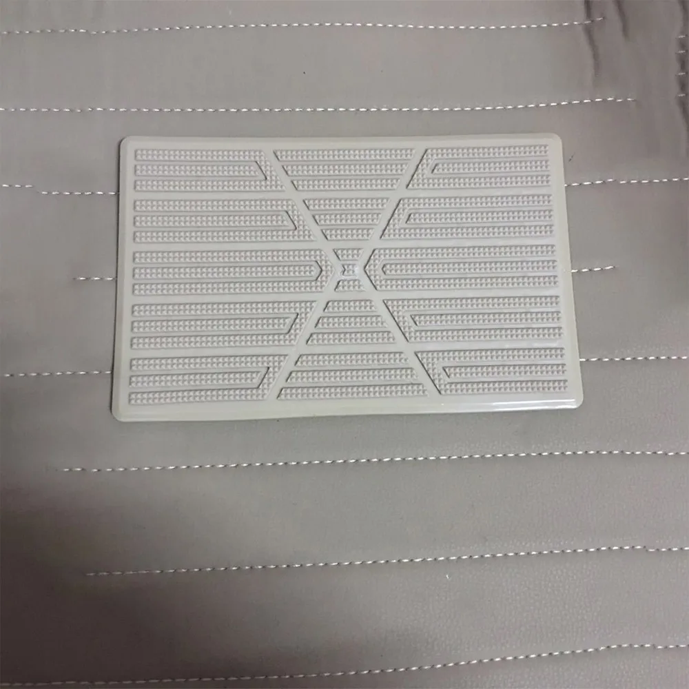 Car Floor Mats Floor Mats 1*Universal Car Floor Pad PVC Pedal Plate Anti Skid 23&times;15cm