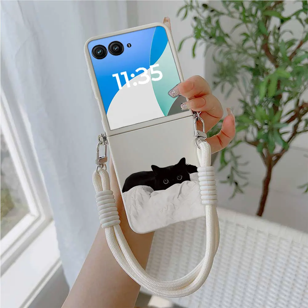 Luxury Candy Soft Protective Cover with Funny Cat Design