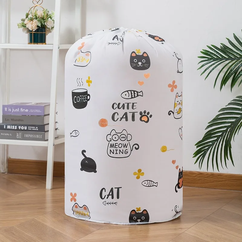 

Home Storage Organization Quilt Storage Bag Thicken Clothes Storage Organizers Moisture-proof Dustproof Bag Blanket Storage Box