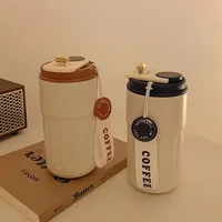 450ML Temperature Display Coffee Cup High Beauty Couple Gifts Cup Thermal Portable Tumbler Thermos for Coffee Water Bottle 3