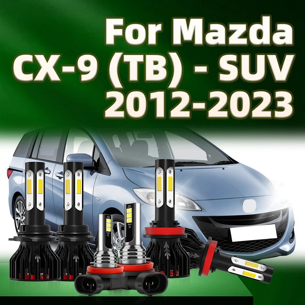 

6 шт., 4 боковые фонари для Mazda CX9 (TB) 130 2012 2013 2015 2014 2016 2017 2018 2019-2023