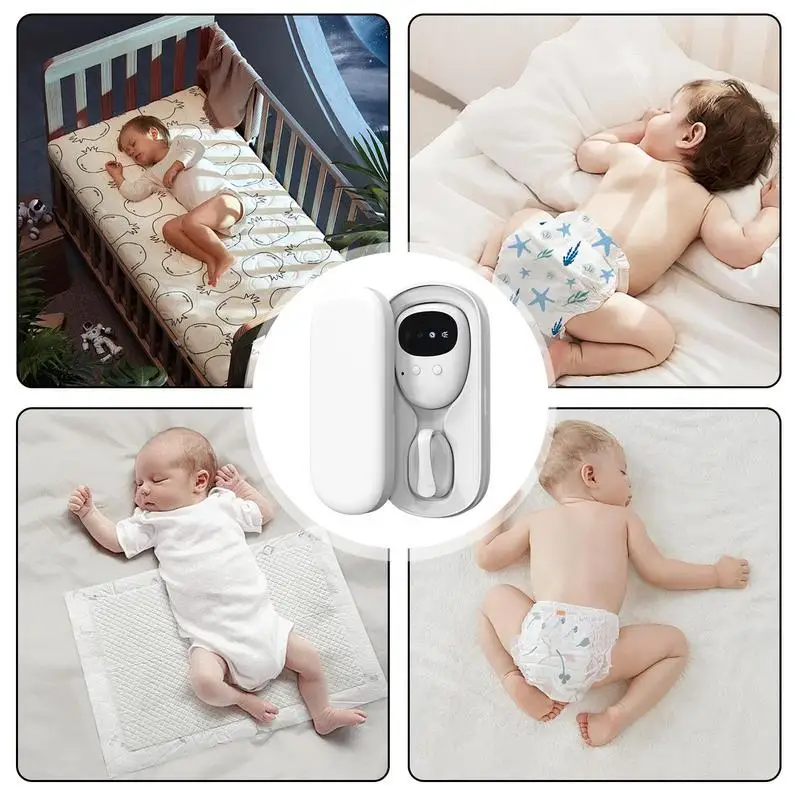 Wireless Bedwetting Alarm Multifunctional Potty Training Tool Pee Alarm Bed Wetting Reminder With Loud Sound Strong Vibration