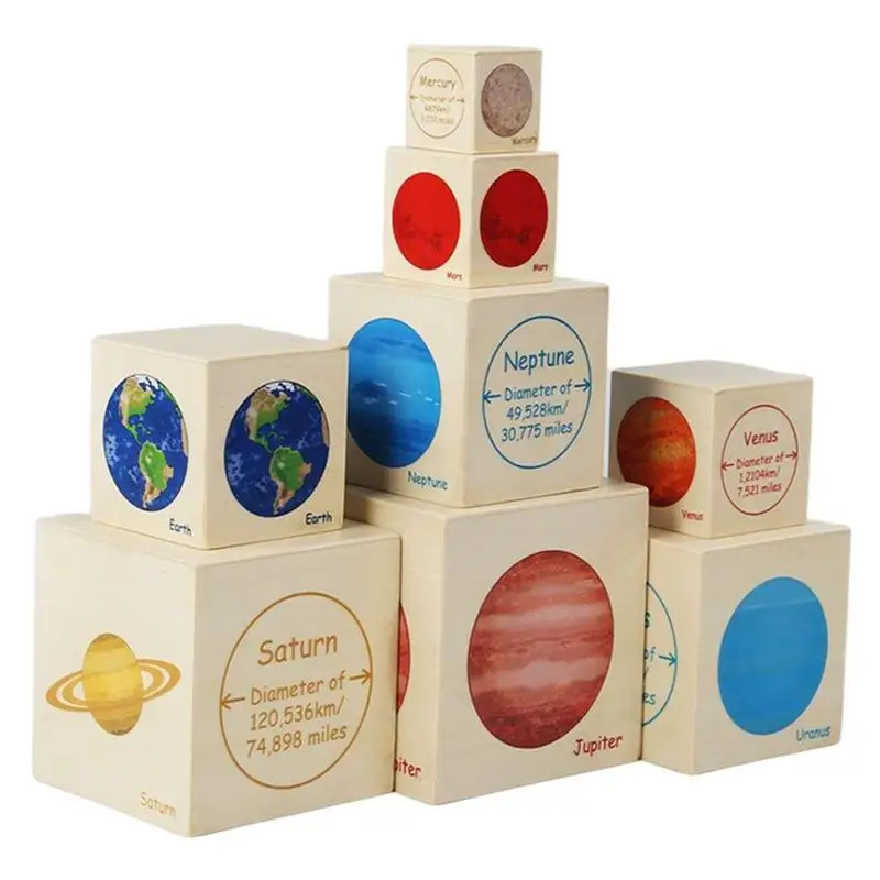 

Solar System Model Board Planets For Kids Solar System Toys Wooden Arts And Crafts Science Kits For Kids Age 3 Children