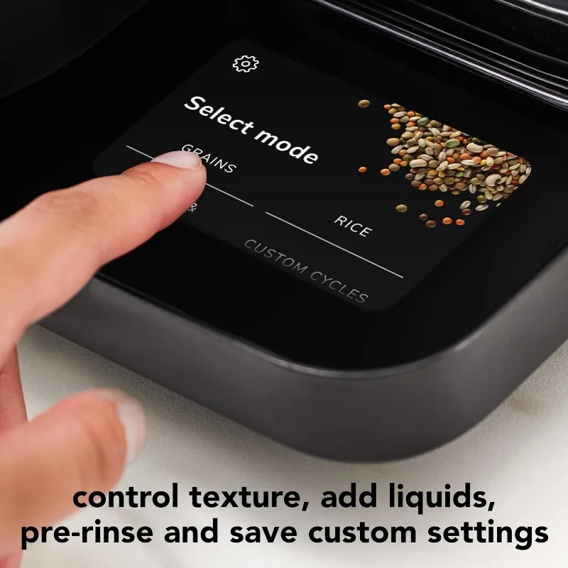 Cereal and Rice Cooker 8 Cups with Automatic Sensor Integrated Scale + Water Tank 4