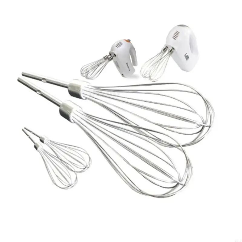 MOLF Stainless Steel Egg Beater Milk Beater Milk Frother Rotating Push Whisk