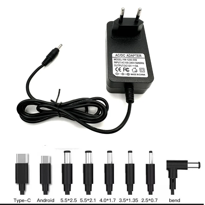 12V 3A Tablet Battery Charger For Jumper Ezbook 2 S4  S6 S5 8256 X3 for Jumper X4 JPE11 EZpad GO 4128 S5 max Chuwi Gemibook Pro 5
