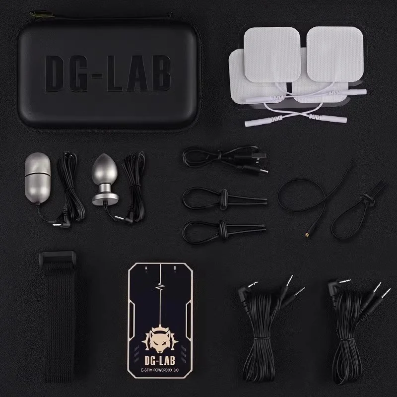 E-Stim Power Box Wireless Button APP Control Electric Shock Sex Toys