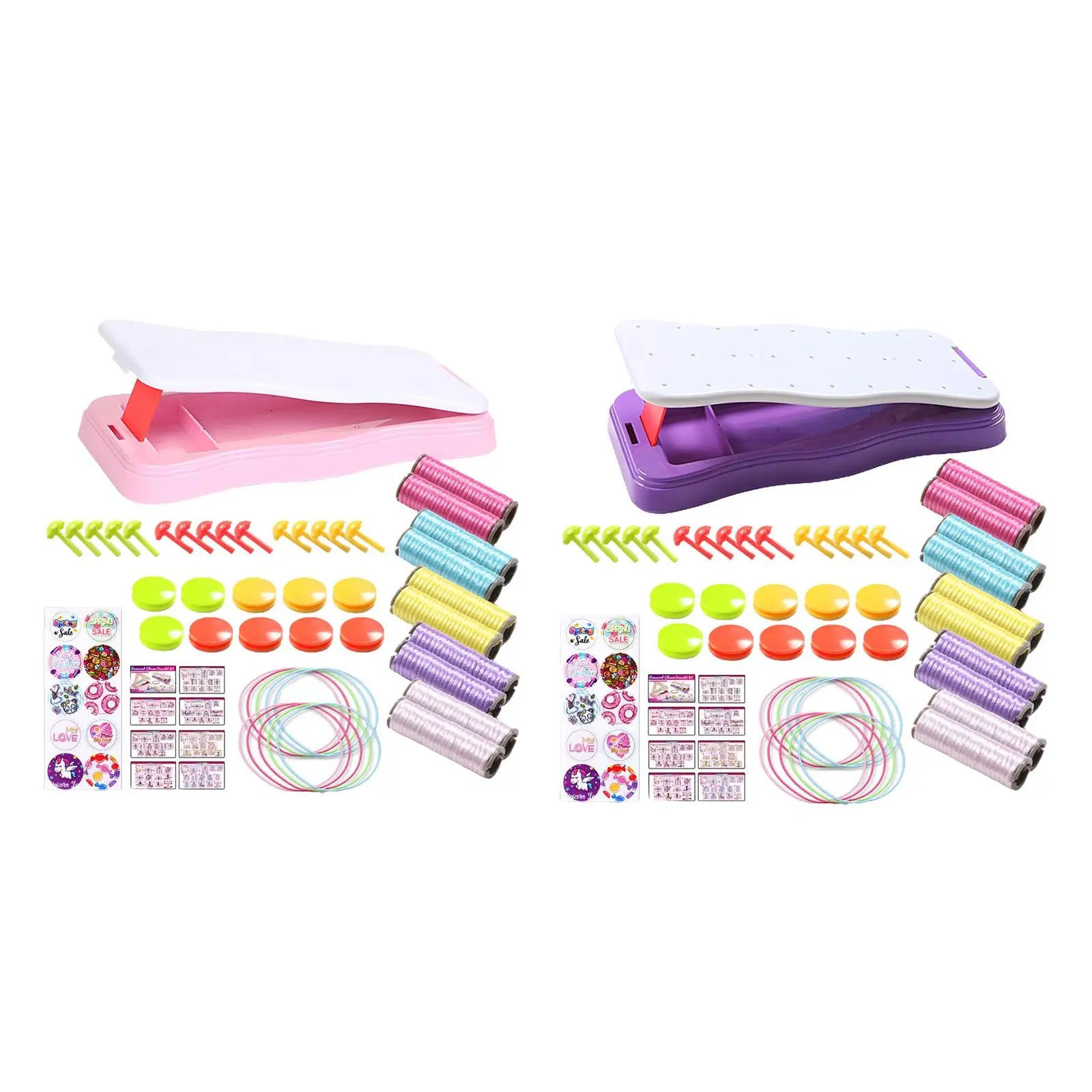 

Friendship Bracelet Making Set 7 to 14 Yeas Old Braiding Loom Arts and Crafts