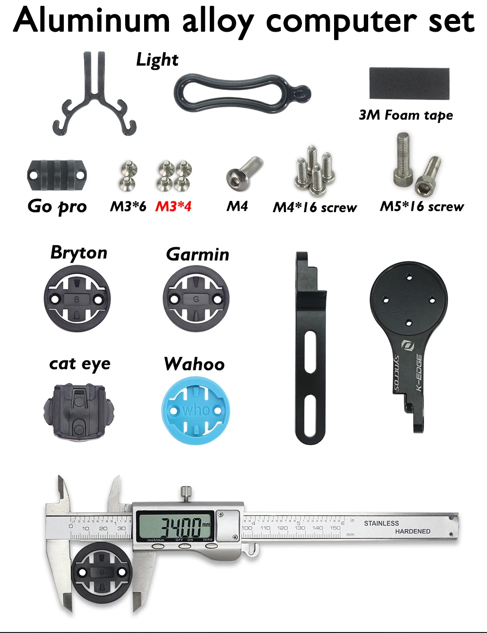 Description Picture 6 of itemSYNCROS 2023 Mountain/Highway Bicycle Computer Stand Is Suitable for Wahoo/Armin/Briton/Cat Eye/Light Bike Accessories