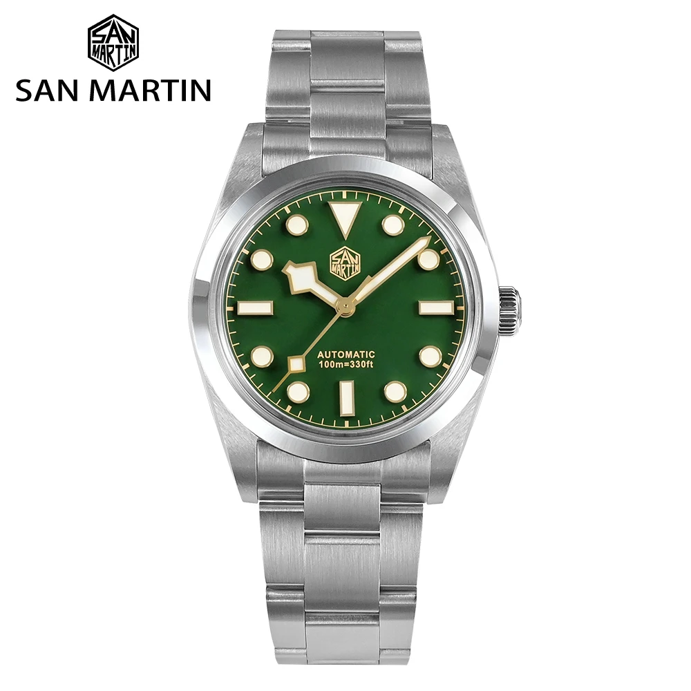 San Martin Zegarek Męski Automatyczny 36mm, 10Bar, Do Wspinaczki