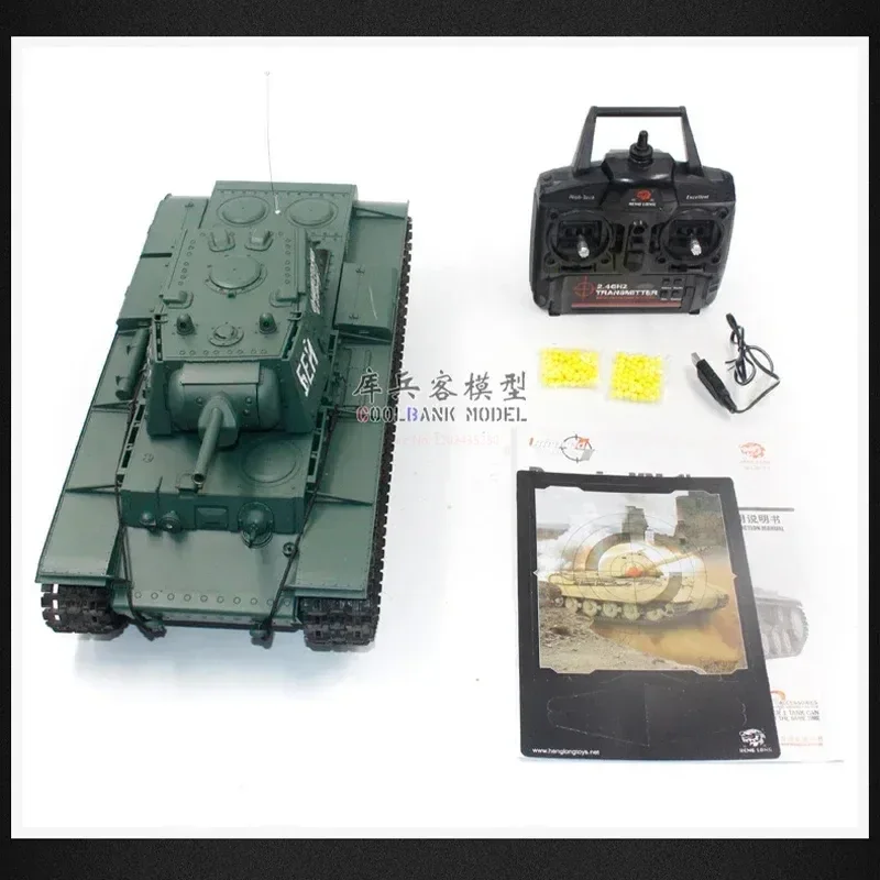 Henglong 3878-1 Large Remote Control Simulation Realistic Battle Independent Suspension Competitive Tank Track Model Toy 3