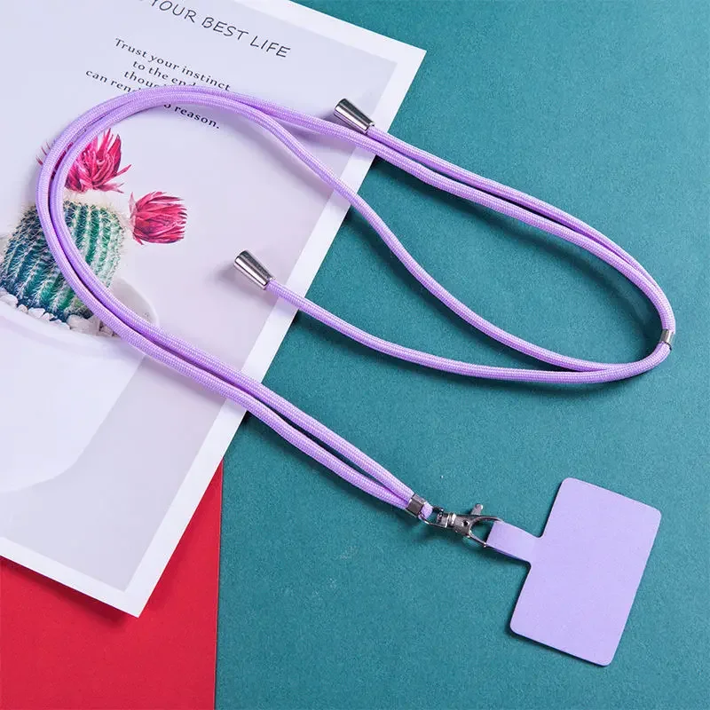 Adjustable Universal Phone Lanyard with Detachable Neck Strap and Card Holder