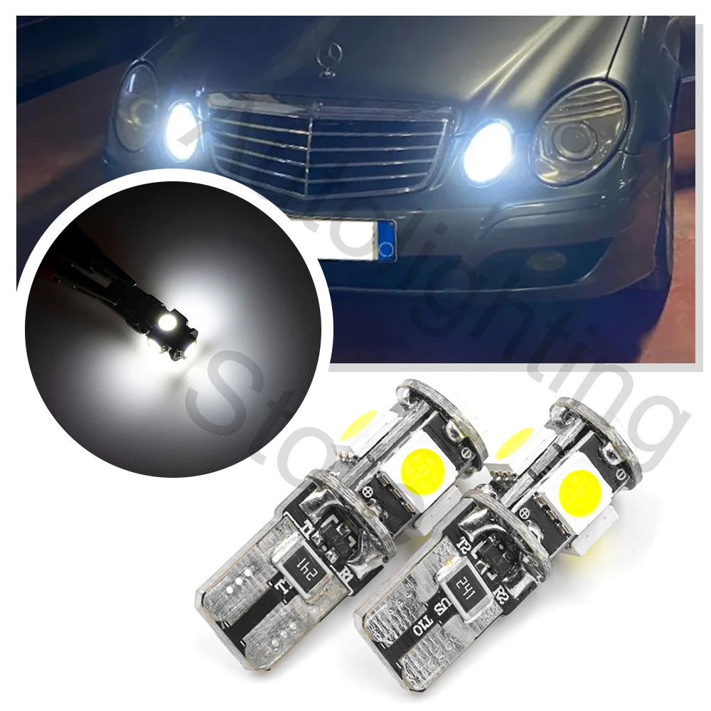2x T10 194 168 W5W LED Bulb Side light canbus For Mercedes Benz CLK
