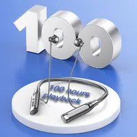 EARDECO 100 Hours Playback Bluetooth Headphone Neckband Wireless Headphones Bass Auriculares Bluetooth Earphone with Mic Stereo - Image 3