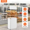 VEVOR Promotion Counter Table Portable Tradeshow Podium Table Display Exhibition Counter Stand Booth Fair  Pop Up Podium Table 2