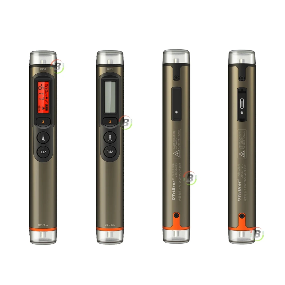 

Free Shipping Tribrer APM5 Rechargeable Optical Power Meter 10 Wavelengths -50~30dBm with Visual Fault Locator 15/30mW Red Laser