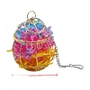 Parrot Shredder Bird Toys Stainless Steel Cage Bird Feeder Paper Foraging Vegetable Millet Basket Container For Cockatiel Conure 2
