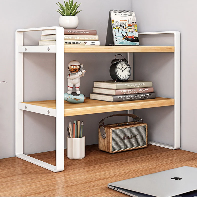 デスクトップオーガナイザーフロアディスプレイスタンド2段ツリー