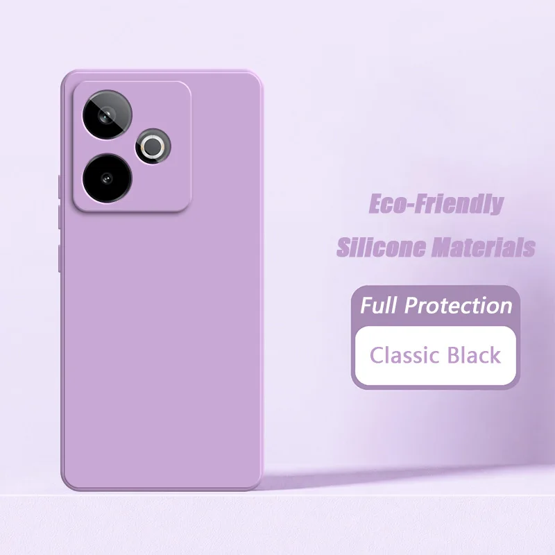 Enhanced Silicone Phone Case with Microfiber Lining - Soft and Slim Protective Cover