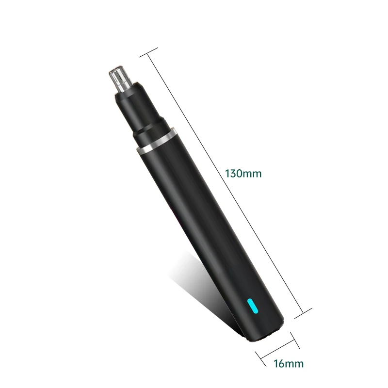 Nose Trimmer Men's Stainless Steel Electric Nose Trimmer Vibrissa Shaver Can Be Cleaned with Portable Nose Ear and Hair nose hair trimmer electric nose and ear trimmer