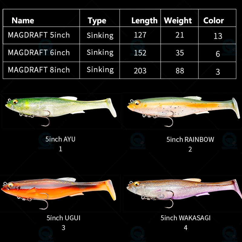 JAPAN Megabass MAGDRAFT swim bait Bass Lure Jerkbait Saltwater Sea