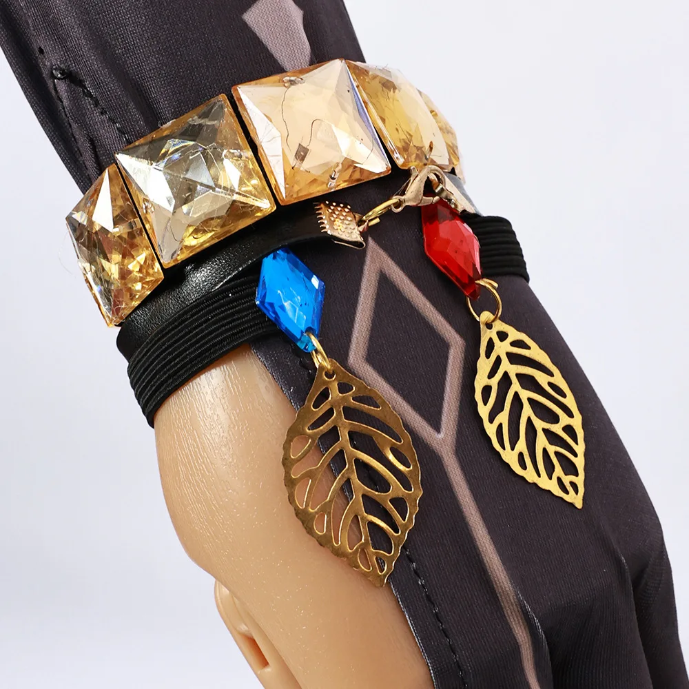 Genshin Impact: Chasca | Fantasy Costume Cosplay Set 51 Fantasy Floral Feather Costume Cosplay