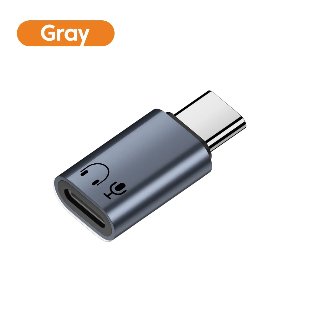 USB-C to Lightning Earphone Audio Adapter