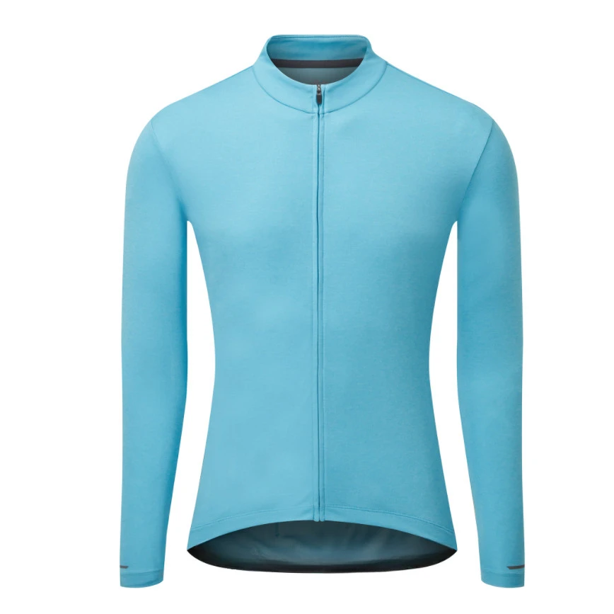 thumbnail image 1 of Maillot de ciclismo para hombre, ropa de ciclismo de manga larga transpirable para primavera y otoño, camisa de ciclismo de montaña, 1 of 5