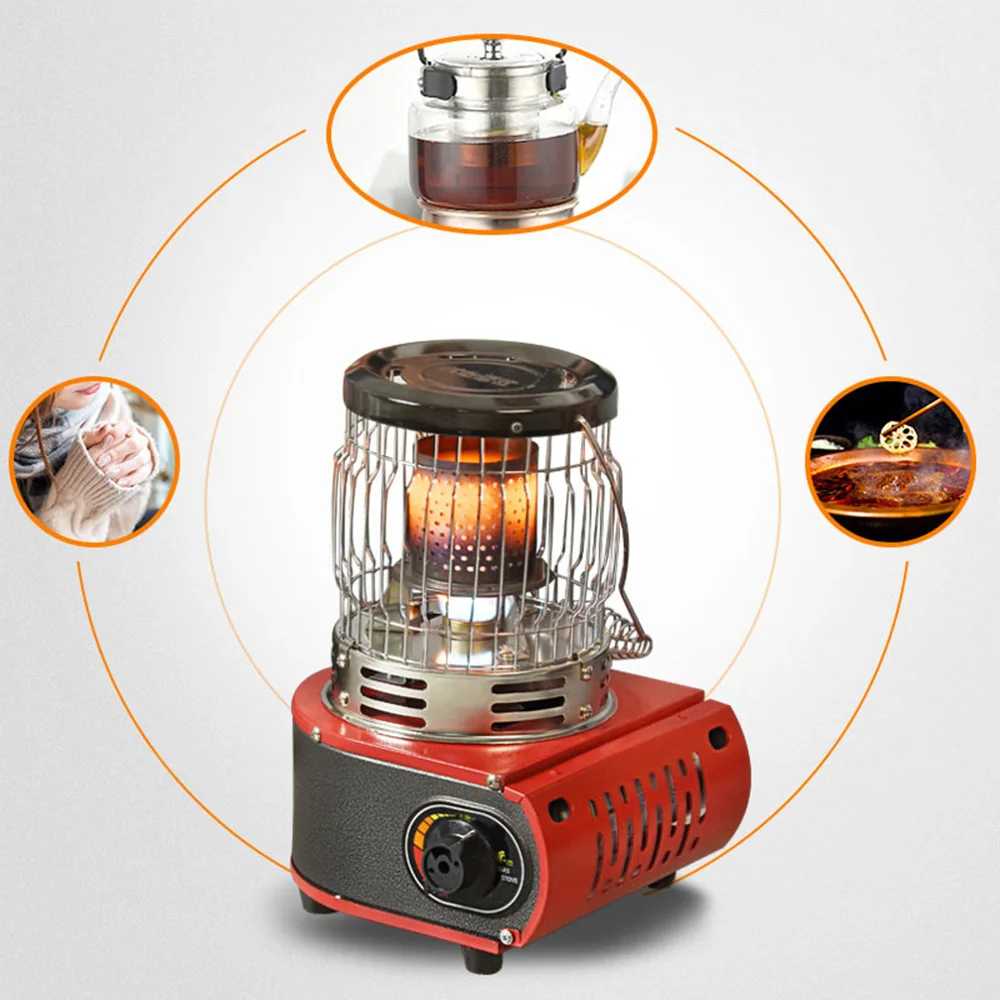 

Outdoor Camping Gas Heater Stove Portable Propane Heater Electronic Ignition Device Hand Warmer Gas Burner Tent Stoves Heater