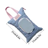 Color Portable Wipes Holder Case Cotton Baby Wet Wipe Pouch Reusable Refillable Cosmetic Pouch Useful Tissue Box 6